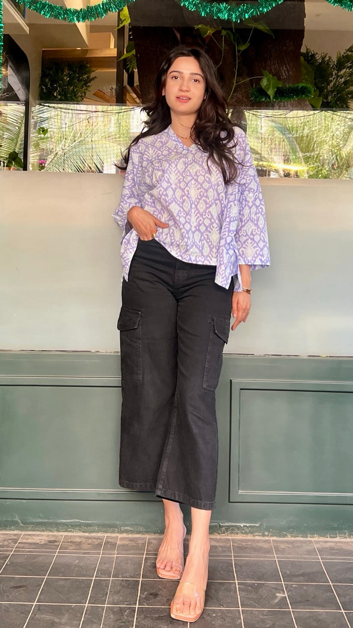Lavender Haze Oversized Top