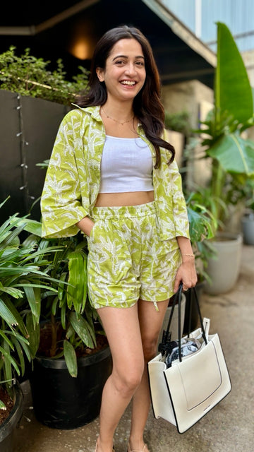 Green Tiger Ivy Co-ord Set